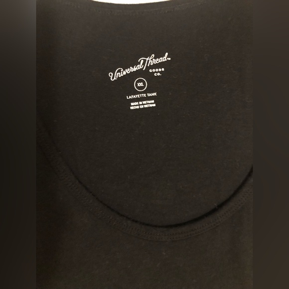 Universal Thread black knit tank, XXL - Picture 3 of 9